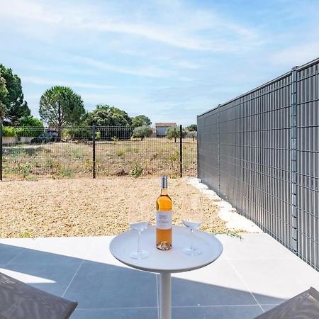 ☆ Blue Provencal Appartement ☆ Morieres-les-Avignon Esterno foto