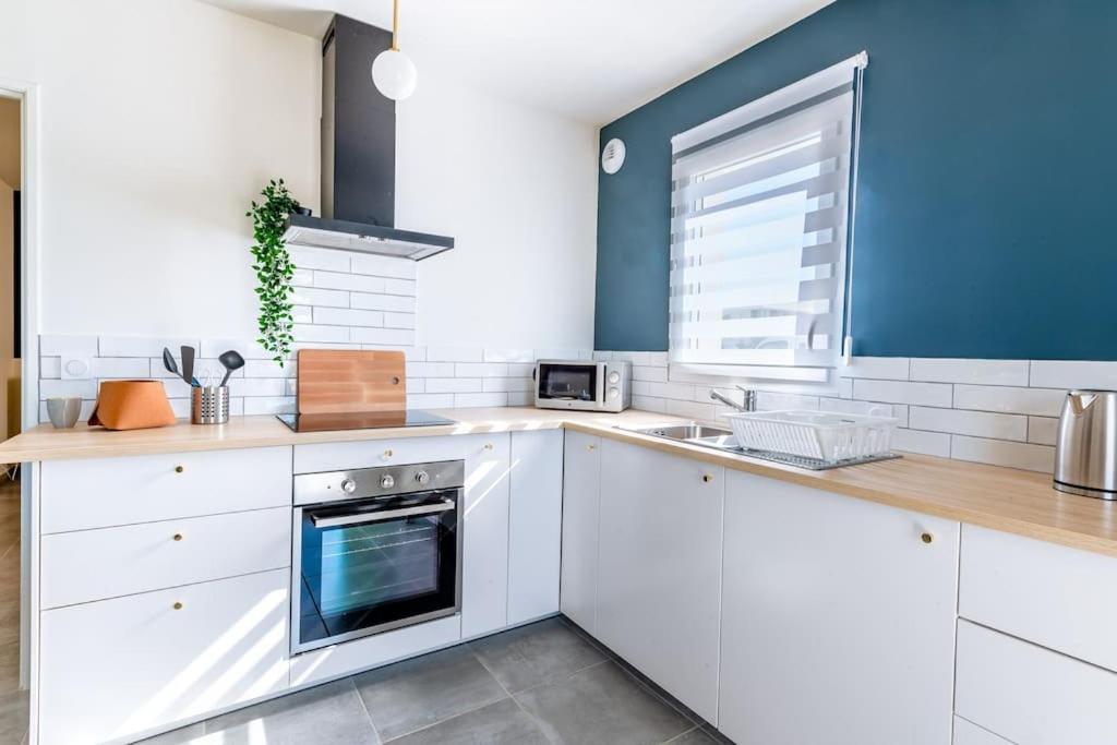 ☆ Blue Provencal Appartement ☆ Morieres-les-Avignon Esterno foto