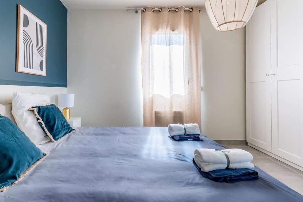 ☆ Blue Provencal Appartement ☆ Morieres-les-Avignon Esterno foto